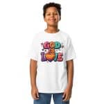 Youth classic tee - God Is Love - Image 21
