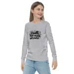 Youth long sleeve tee -  Chaos But Make It Cute - Image 5
