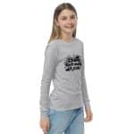 Youth long sleeve tee -  Chaos But Make It Cute - Image 6