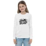 Youth long sleeve tee -  Chaos But Make It Cute - Image 7